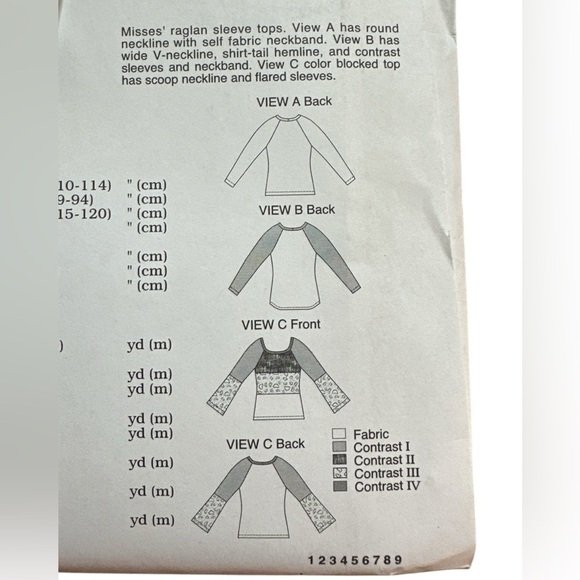 Vintage Y2K, uncut, factory folded Kwik Sew Pattern 2874 XS - Xl - Picture 3 of 3